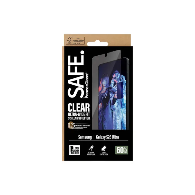 PanzerGlass SAFE Displayschutz Samsung Galaxy S26 Ultra Ultra-Wide Fit — image 3