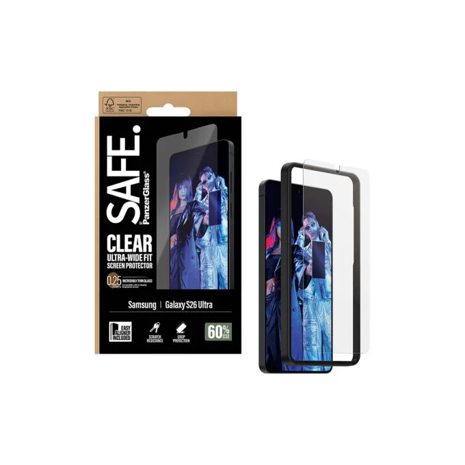 PanzerGlass SAFE Displayschutz Samsung Galaxy S26 Ultra Ultra-Wide Fit — image 5
