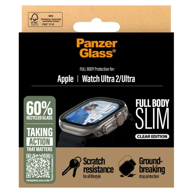 PanzerGlass Snappie Full Body Slim Clear Apple Watch Ultra 2 — image 3