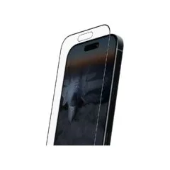 PanzerGlass Stealth Screen Protector w. Black Frame iPhone 17 iPhone 16 Pro Ultra-Wide Fit w. Fastfit in-a-box