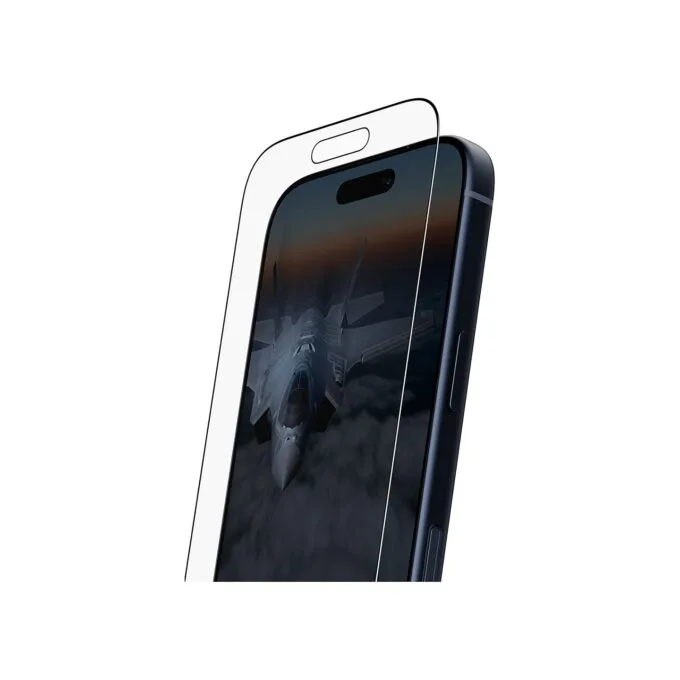 PanzerGlass Stealth Screen Protector w. Black Frame iPhone 17 Pro Ultra-Wide Fit w. Fastfit in-a-box — image 1