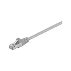 Patch-Kabel CAT5e 3,0m grau SF UTP 2xRJ45, PVC, CCA