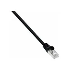 Patchkabel CAT5e RJ45 F UTP 0,5m black
