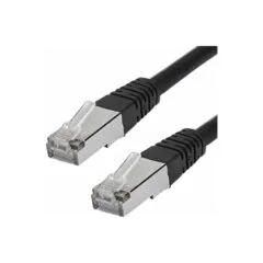 Patchkabel CAT5e RJ45 F UTP 2m Black