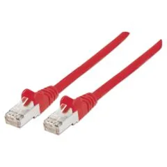 Patchkabel Cat6A CU S FTP LSZH 0.50m rot