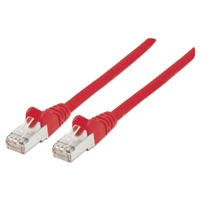 Patchkabel Cat6A CU S FTP LSZH 0.50m rot — image 1