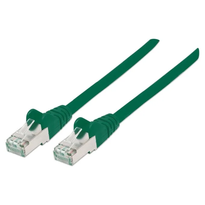 Patchkabel Cat6A CU S FTP LSZH 1.00m grün — image 1