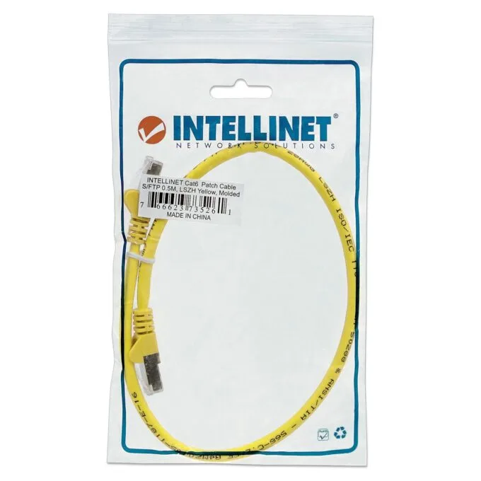 Patchkabel Cat6A CU S FTP LSZH 1.50m gelb — image 5