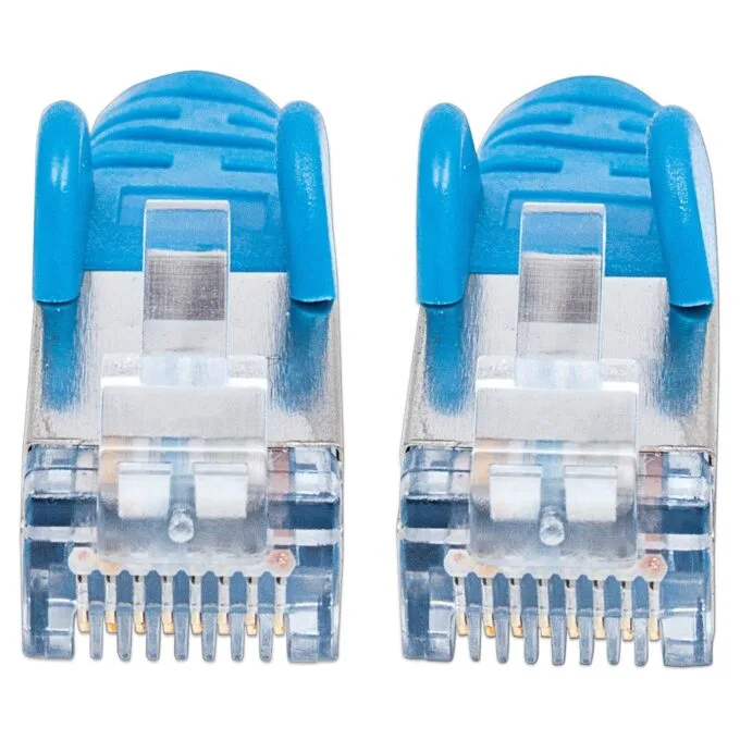 Patchkabel Cat6A CU S FTP LSZH 3.00m blau — image 3