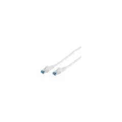 Patchkabel CAT6a RJ45 S FTP PiMF 1m Weiß