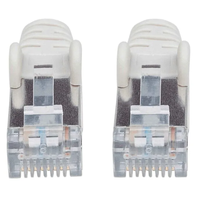Patchkabel Cat6a-Stecker Cat7-Rohkabel 1,5m grau — image 2
