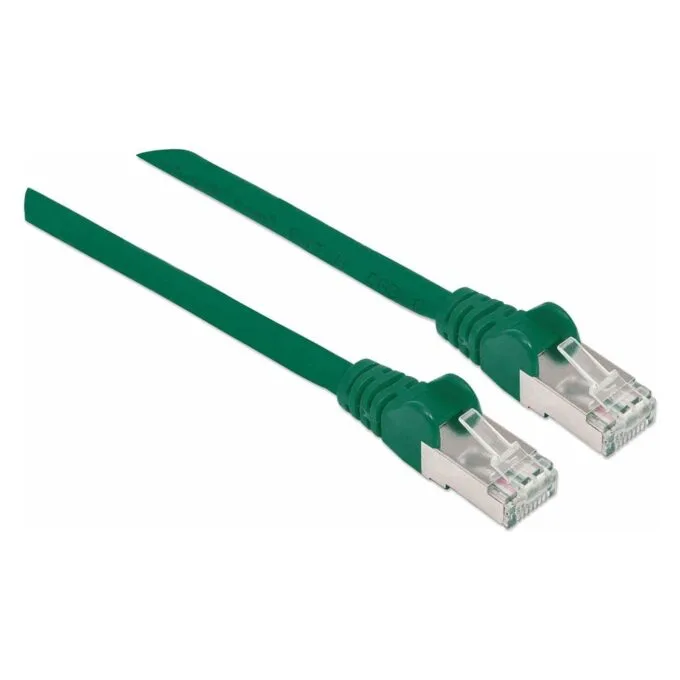 Patchkabel Cat6a-Stecker Cat7-Rohkabel 1m grün — image 2