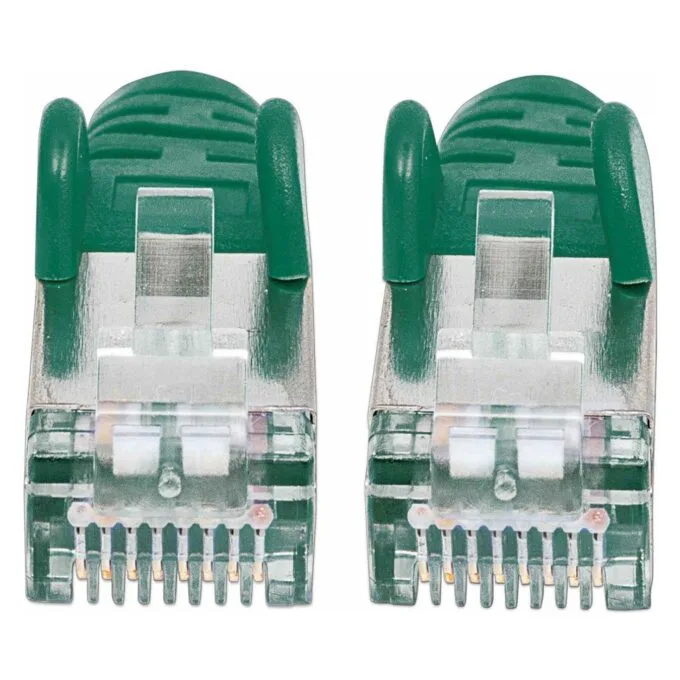 Patchkabel Cat6a-Stecker Cat7-Rohkabel 1m grün — image 3