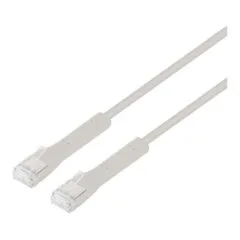 Patchkabel Flexi Cat6a F FTP 1.5m 10G Kupfer grau