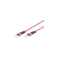 Patchkabel LWL Duplex OM4 (Multimode, 50 125) ST ST, LSZH, 3m, Good Connections®