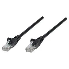 Patchkabel RJ45 S FTP Cat6 Kupfer LSZH 0.25m sw