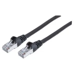 Patchkabel RJ45 S FTP Cat6 Kupfer LSZH 1.0m schwa