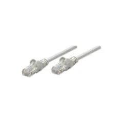 Patchkabel RJ45 U UTP Cat5e 2.0m Hebelschutz grau