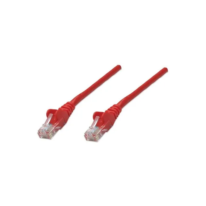 Patchkabel RJ45 U UTP Cat6 2.00m Hebelschutz rot — image 1