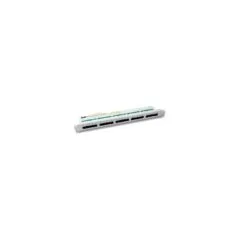 Patchpanel 25xRJ45 8 4 1HE ISDN, grau, Cat. 3
