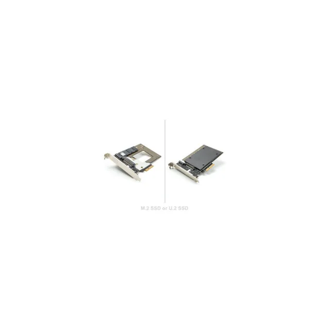 PCI Express 4.0 x4 Karte zu 1 x NVMe M.2 Key M 110 mm oder U.2 Slot — image 5