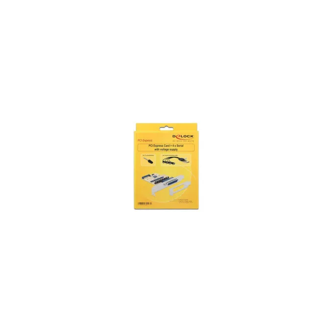 PCI Express x1 Karte zu 4 x Seriell mit Spannungsversorgung — image 4