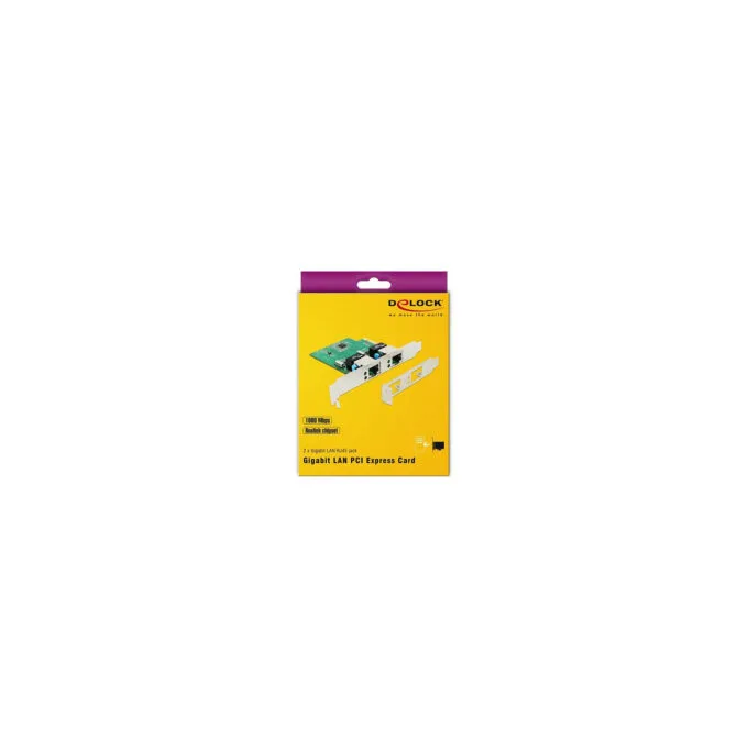 PCI Express x1 Netzwerkkarte Gigabit LAN 2 x RJ45 RTL8111 — image 3