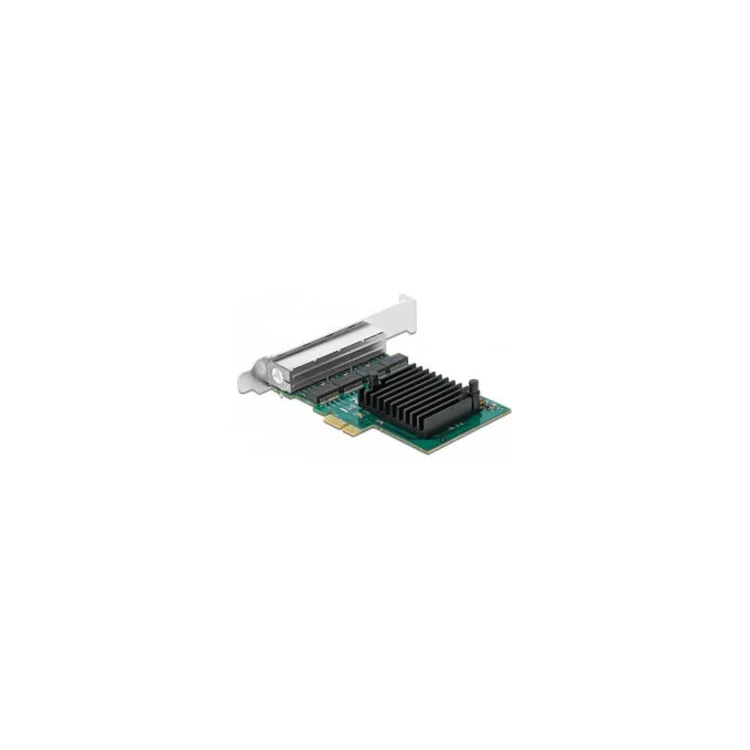 PCI Express x1 Netzwerkkarte Gigabit LAN 4 x RJ45 RTL8111 — image 2