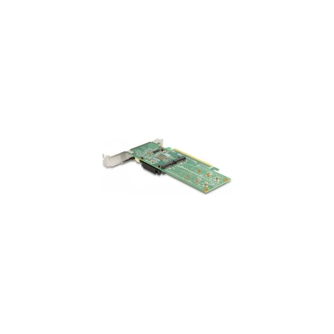 PCI Express x16 Karte zu 4 x intern NVMe M.2 Key M - Low Profile Formfaktor — image 3