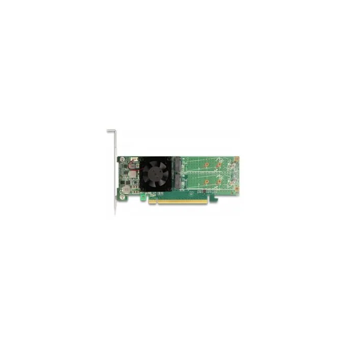 PCI Express x16 Karte zu 4 x intern NVMe M.2 Key M - Low Profile Formfaktor — image 5
