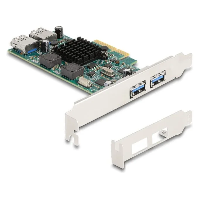 PCI Express x4 Karte zu 2 x extern USB 5 Gbps Typ-A + 2 x intern USB 5 Gbps Typ-A Dual Channel - Low Profile Formfaktor — image 4