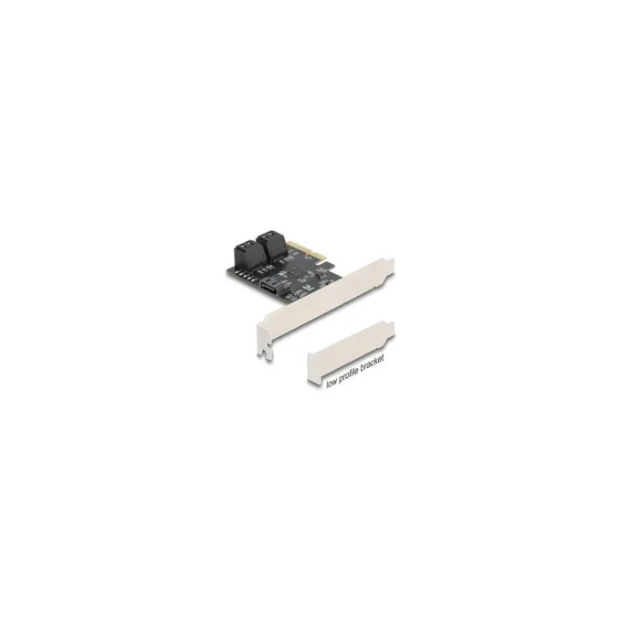 PCI Express x4 Karte zu 5 Port SATA Kontroller - Low Profile Formfaktor — image 3