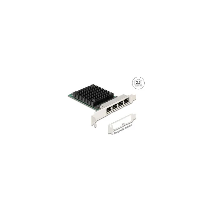 PCI Express x4 Netzwerkkarte 2.5 Gigabit LAN 4 x RJ45 RTL8125 — image 4