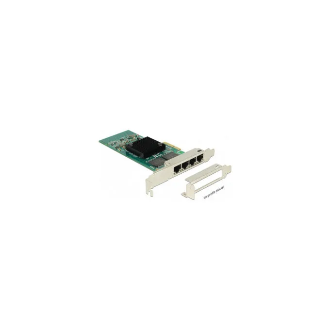 PCI Express x4 Netzwerkkarte Gigabit LAN 4 x RJ45 i350 — image 3