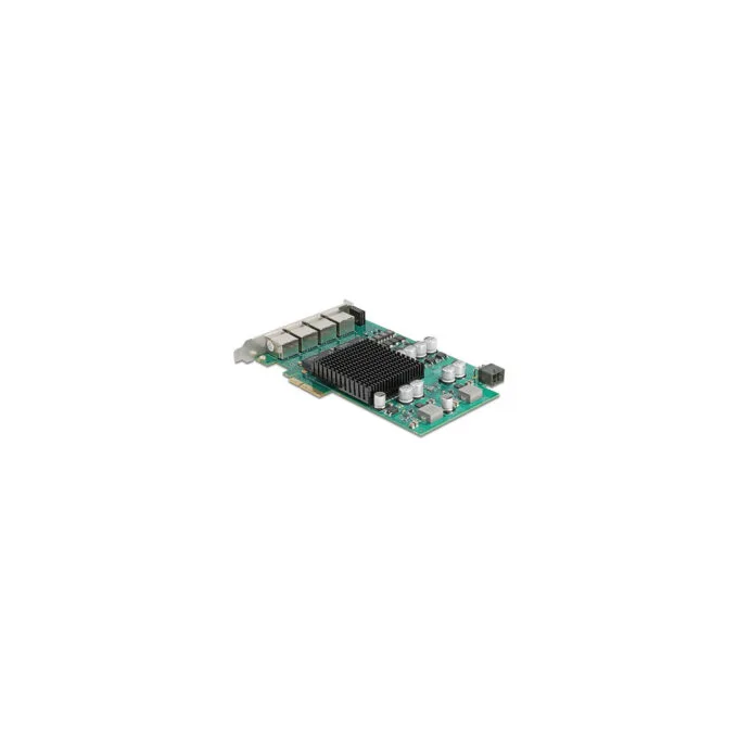 PCI Express x4 Netzwerkkarte Gigabit LAN 4 x RJ45 mit PoE+ i350 — image 3
