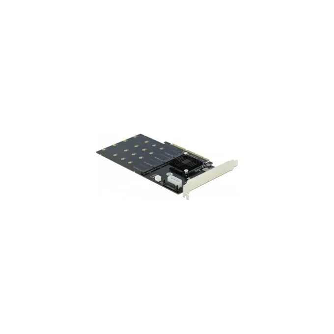 PCI Express x8 x16 Karte zu 4 x intern NVMe M.2 Key M — image 2