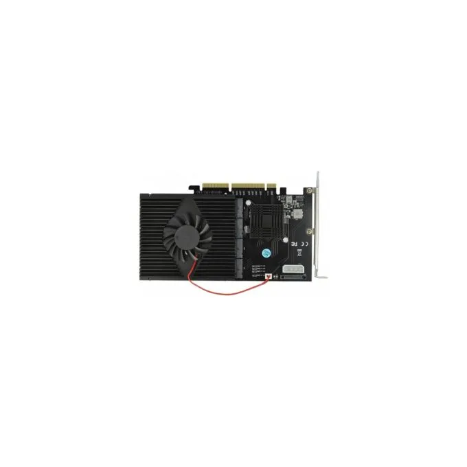 PCI Express x8 x16 Karte zu 4 x intern NVMe M.2 Key M — image 4