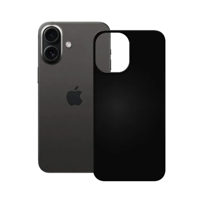 PEDEA Soft TPU Case fr Apple iPhone 16 black — image 1