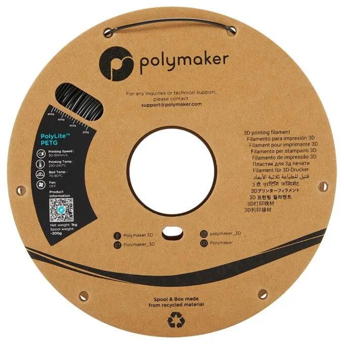 PETG 1,75mm BLACK 3kg — image 3
