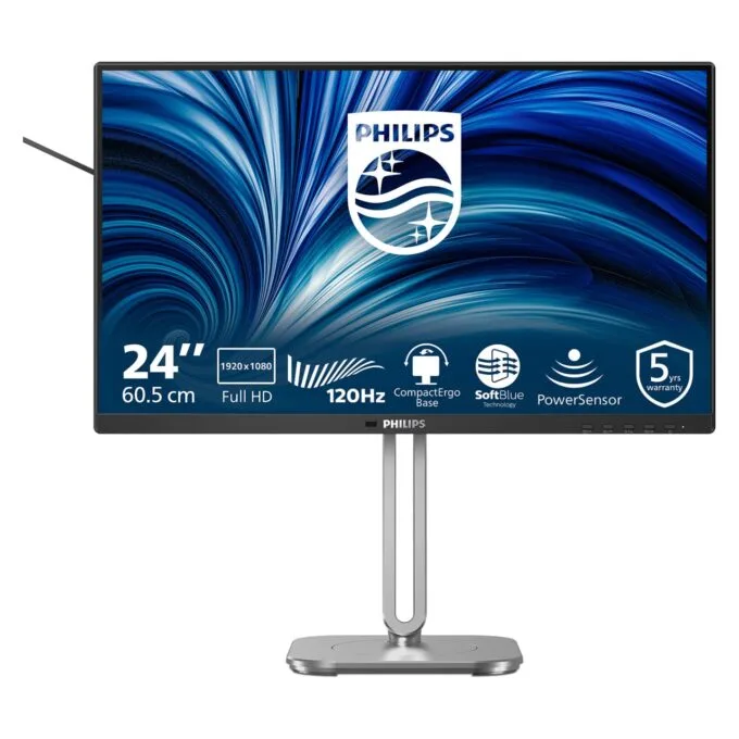 PHILIPS 24B2N4200 00 60.45cm 23.8Zoll 1920x1080 VGA HDMI DP USB — image 1