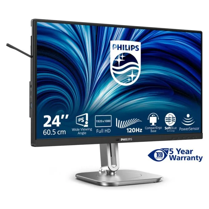 PHILIPS 24B2N4200 00 60.45cm 23.8Zoll 1920x1080 VGA HDMI DP USB — image 8