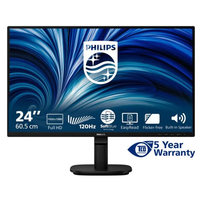 Philips 60,5cm (23,8') 24B2N2200 16:09 HDMI+DP+VGA black — image 3