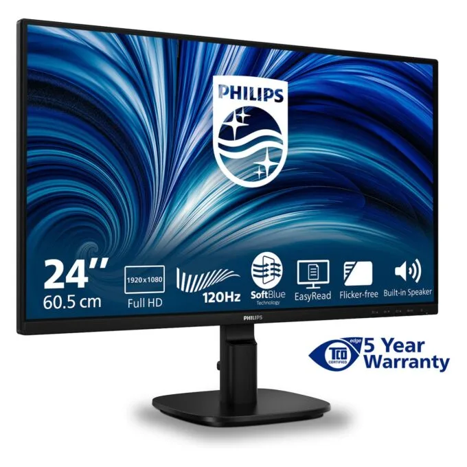 Philips 60,5cm (23,8') 24B2N2200 16:09 HDMI+DP+VGA black — image 4