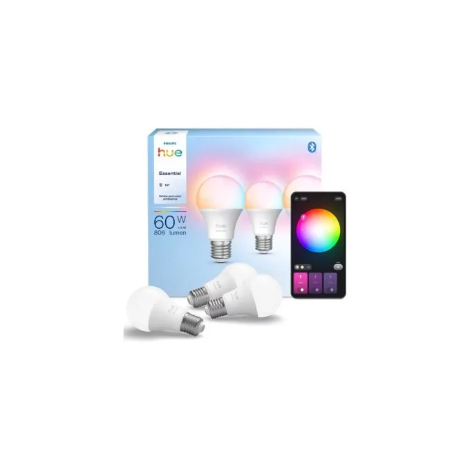 Philips Hue Essential WCA 806 A60 E27 3P EU — image 4