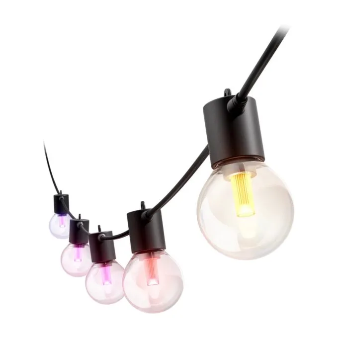 Philips Hue Festavia Globe Außenlichterkette. White and Color Ambiance. 7 m Länge. 10 Lampenkugeln. dimmbar. Steuerun... — image 1