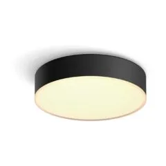 Philips Hue White Ambiance Enrave Deckenleuchte S Schwarz 1200lm inkl DS