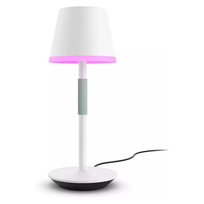 Philips Hue White & Color Ambiance Go Tragbare Tischleuchte Weiß — image 1