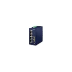 PLANET Industrial 16-Port Managed Switch IGS-4215-16T2S