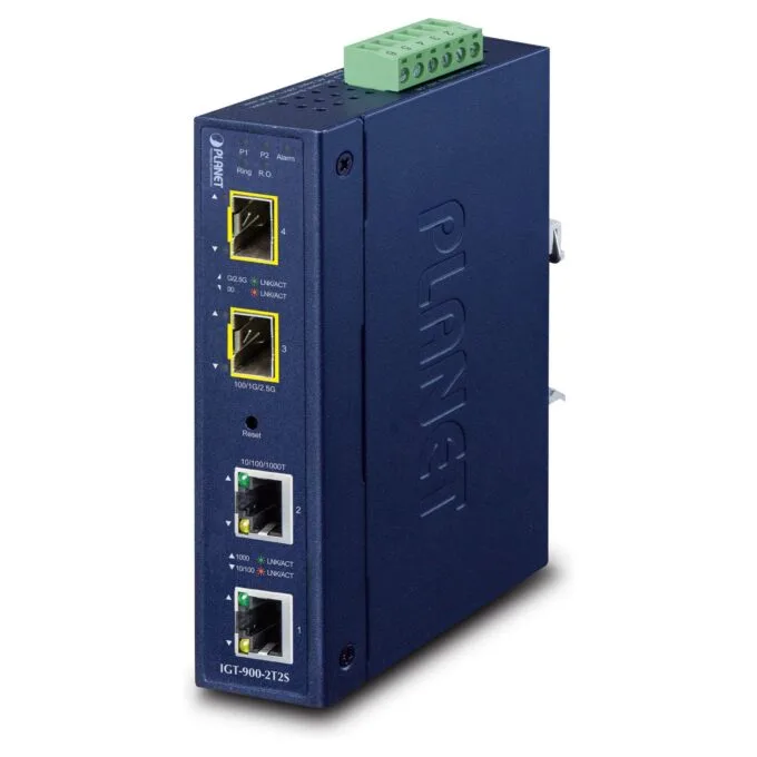 PLANET Industrial Media Converter IGT-900-2T2S — image 1