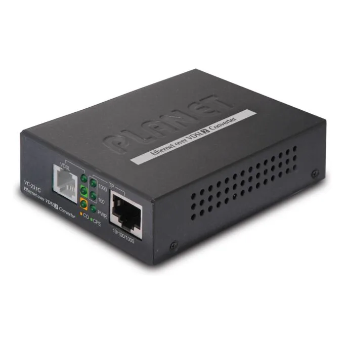 Planet VC-231G 1Port 10 100 1000T Ethern. to VDSL2 Converter — image 1